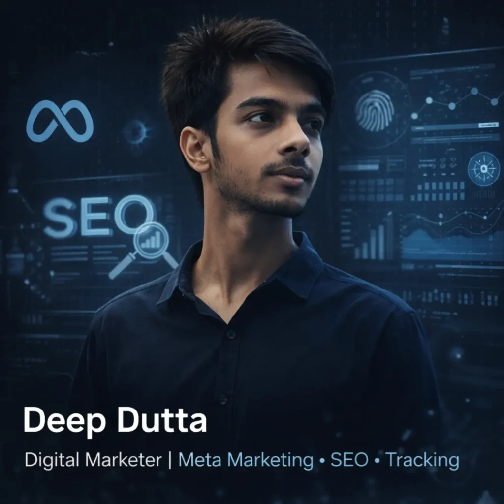 Deep Dutta founder of Deep Growth Studio